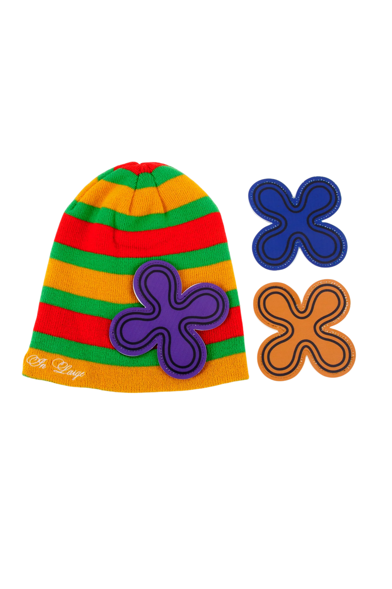 LEATHER PATCH BEANIES