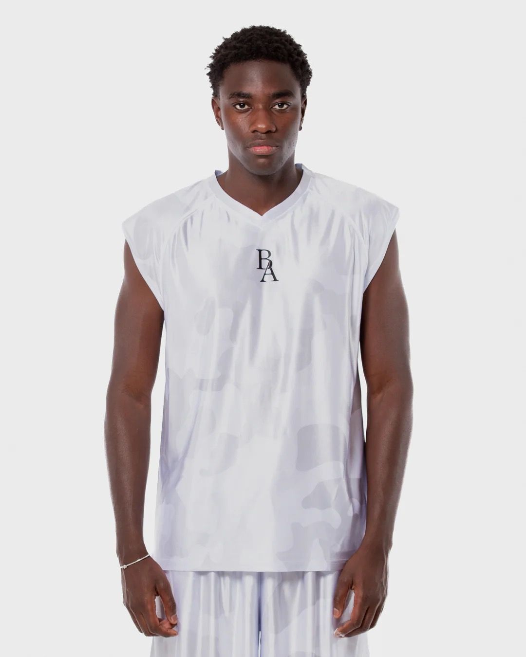 WHITE CAMO STREETBALL JERSEY