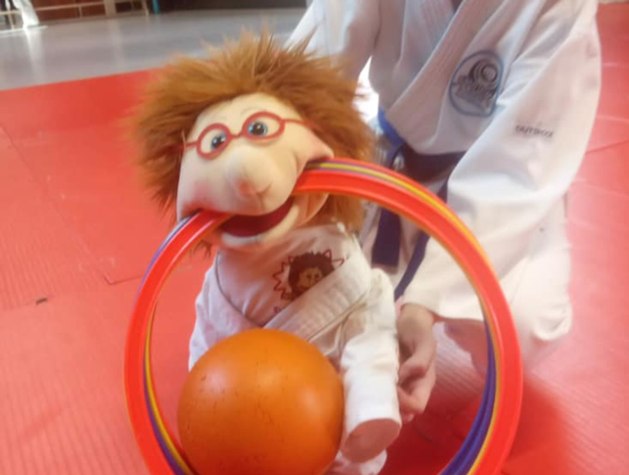 Kleuterkarate bij Samoerai Karate Bornem