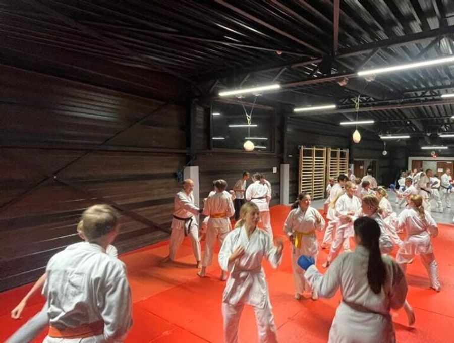 Volwassenen bij Samoerai Karate Bornem