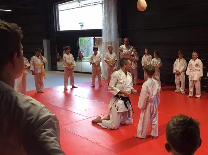Jeugdtraining bij Samoerai Karate Bornem