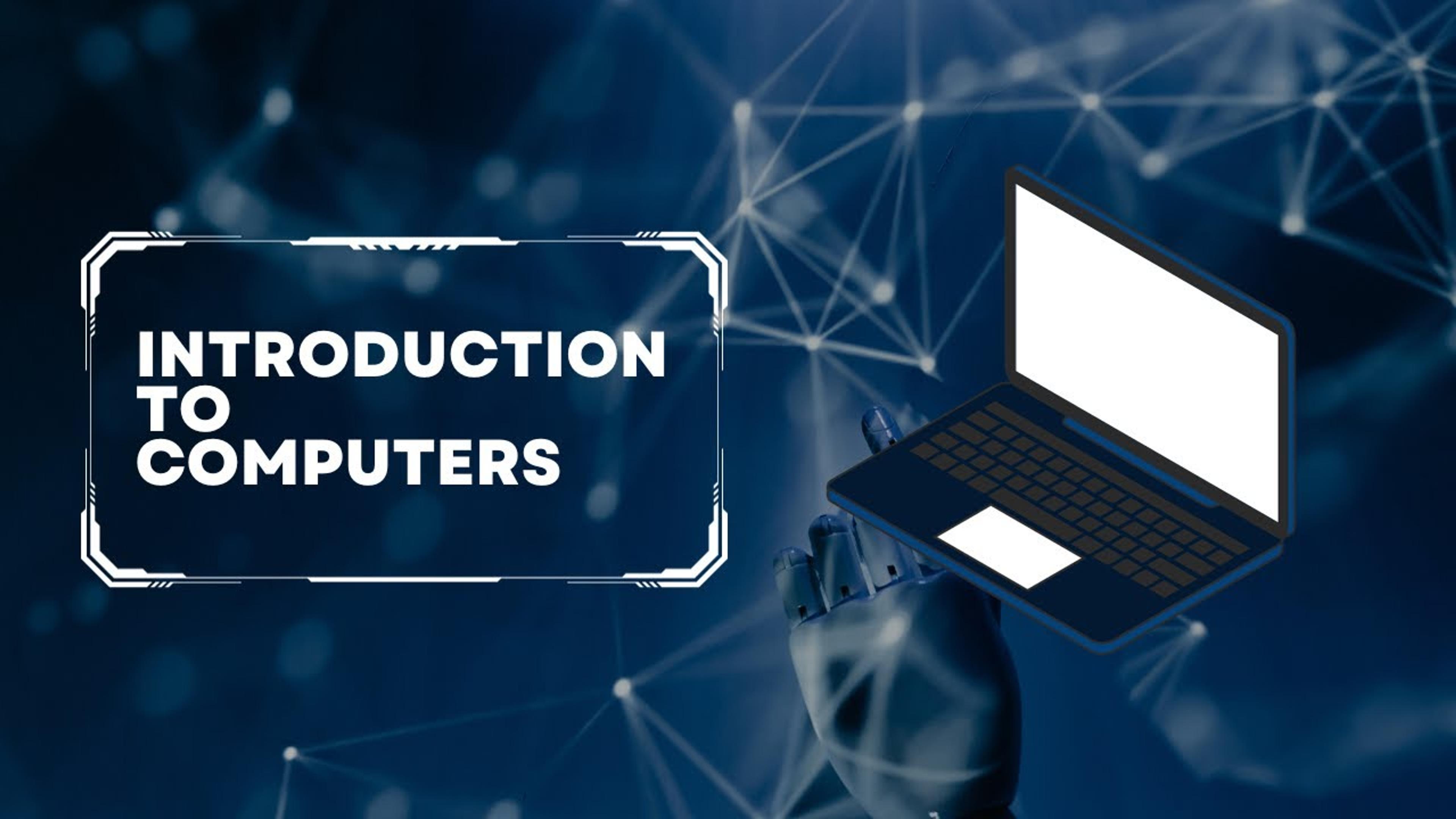 Computer and technology setup for learning