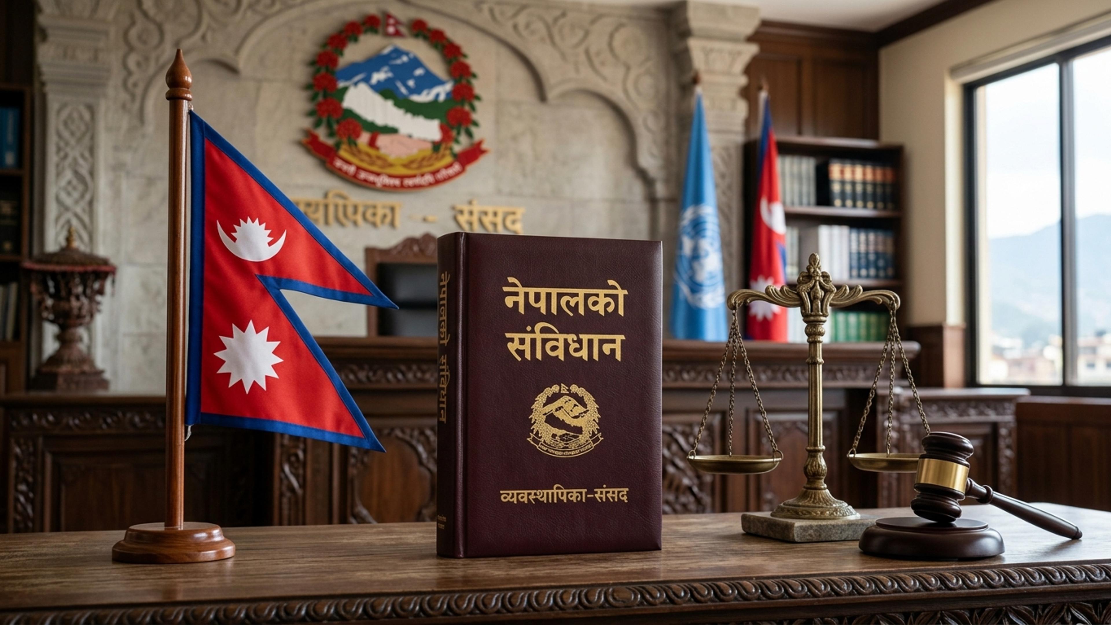 नेपालको संविधान भागगत अध्ययन श्रृंखलाको आवरण चित्र