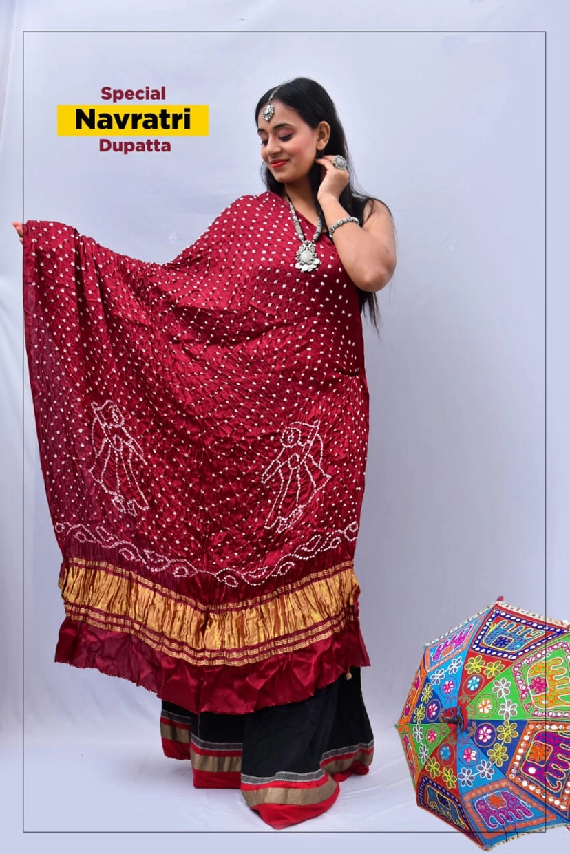 Navratri Special Bandhani Dupatta