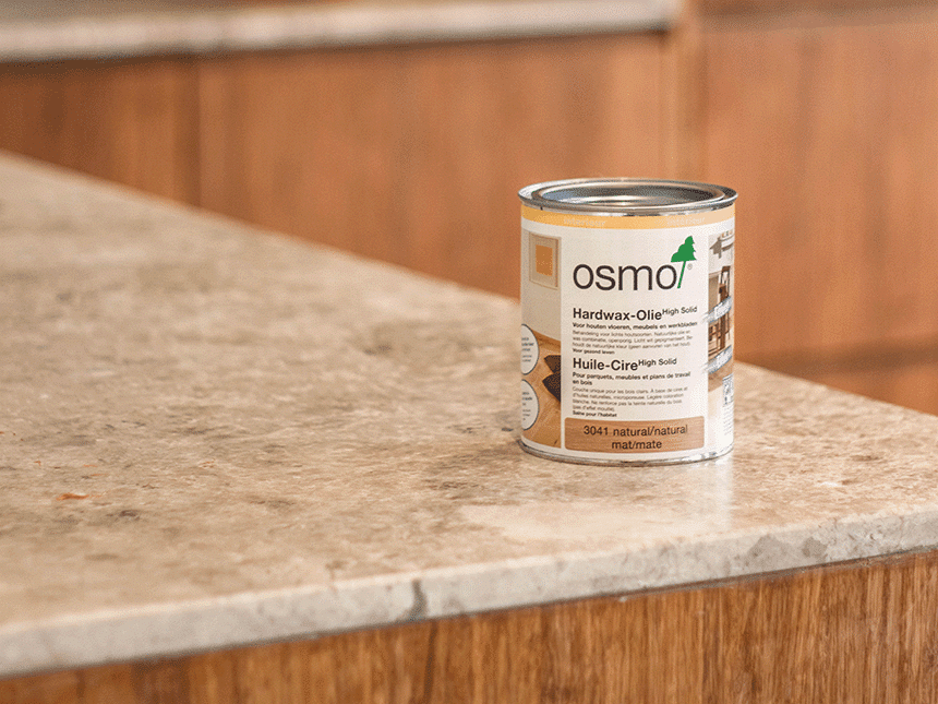 Hardwax olie in de keuken 