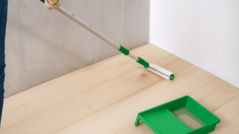 Olie wordt aangebracht