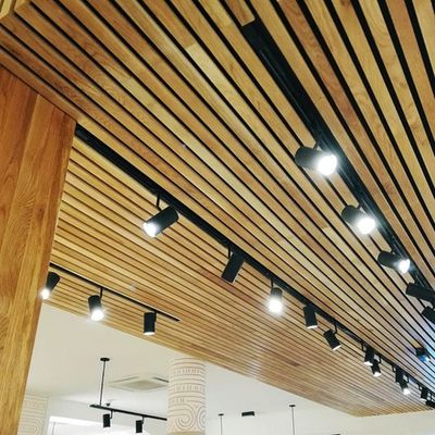 Houten plafond