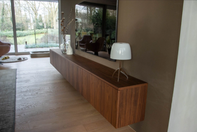 Wooden TV cabinet