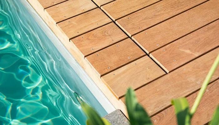 Ipe decking oiled with Osmo Terras-Olie