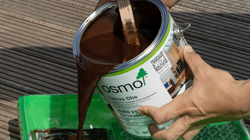 patio oil ready to apply