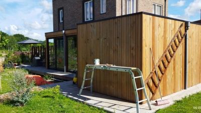 renovated garden