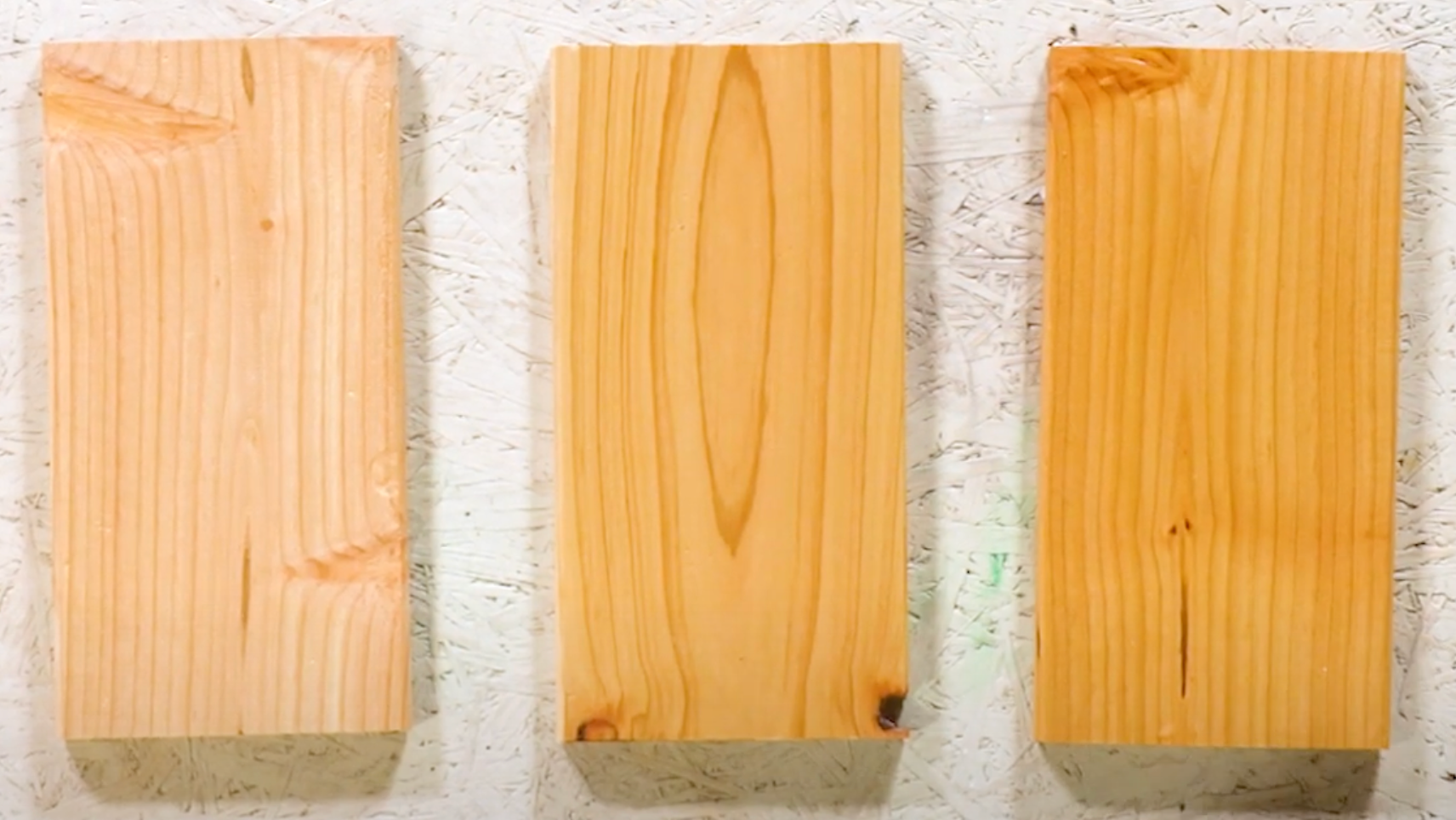 Douglas hout in de olie