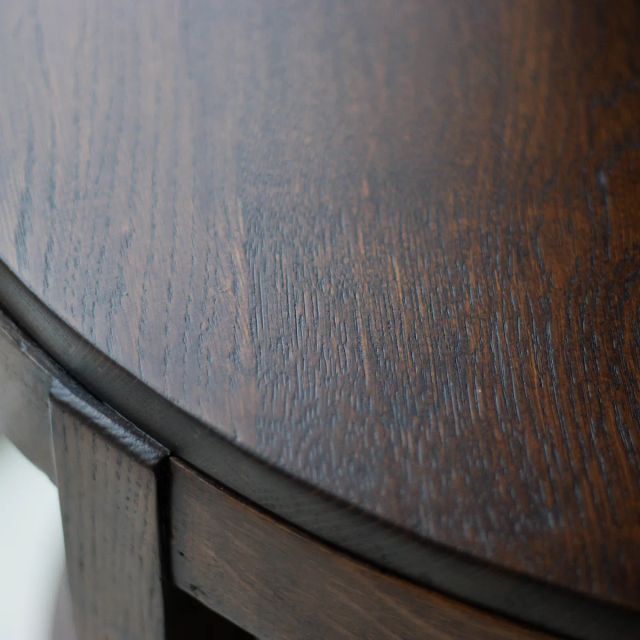 Black wash eiken salontafel