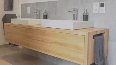 hout in de badkamer behandelen