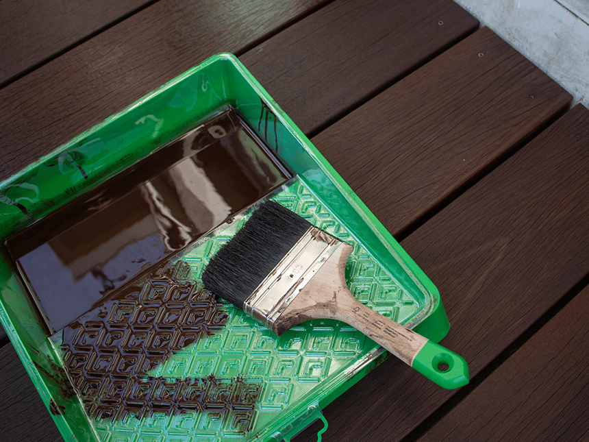 Apply a second coat if necessary.