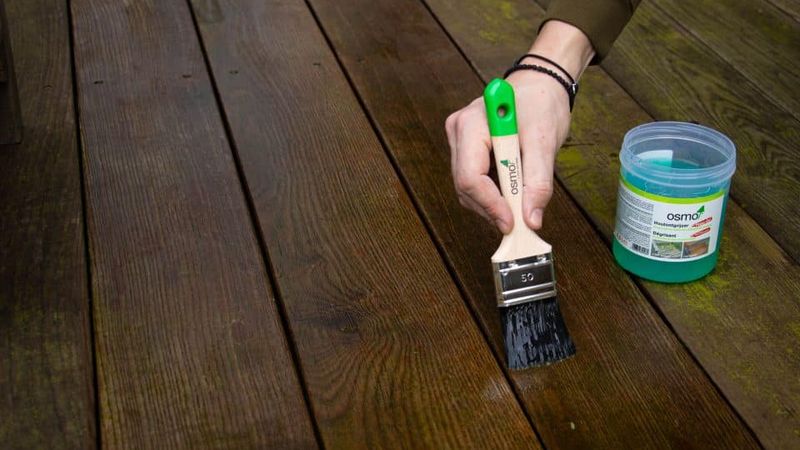 Houten terras power-gel