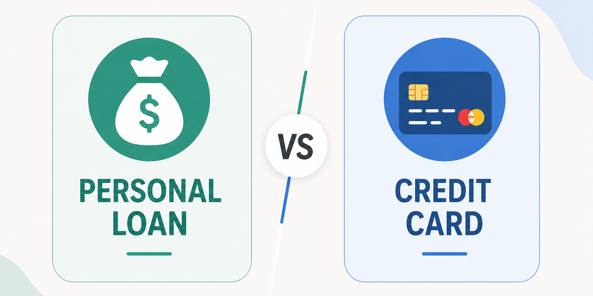 Personal Loan vs Credit Card: Which Should You Use?