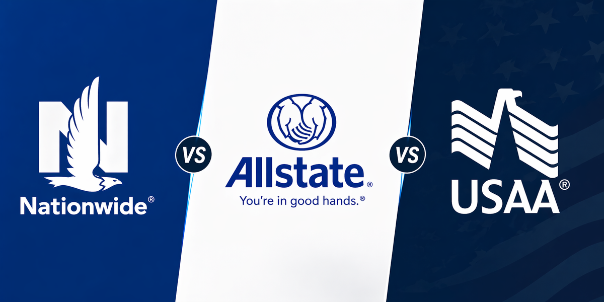 Nationwide vs Allstate vs USAA: Comprehensive Comparison