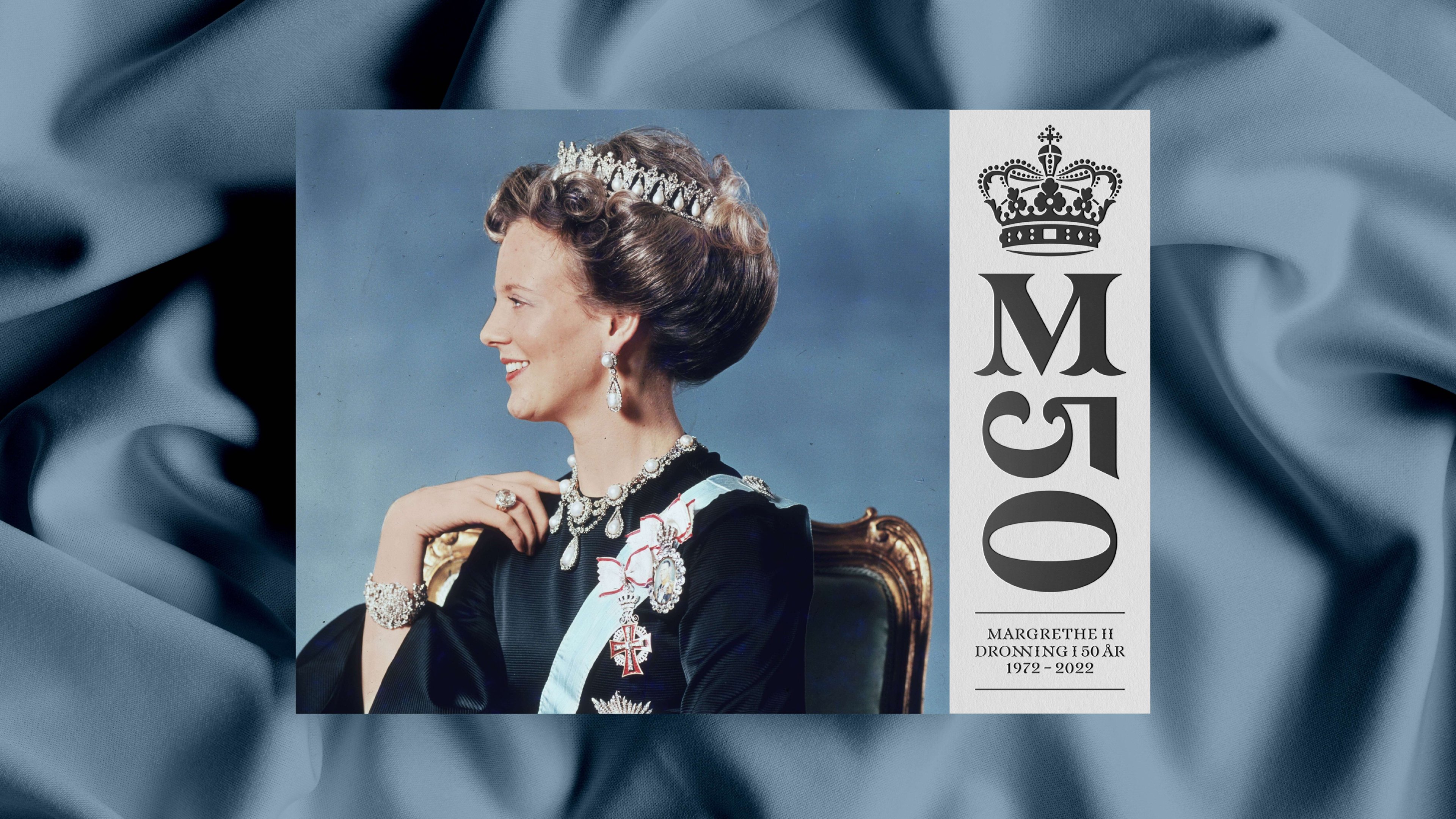 Celebrating 50 years of Her Majesty Queen Margrethe II of Denmark