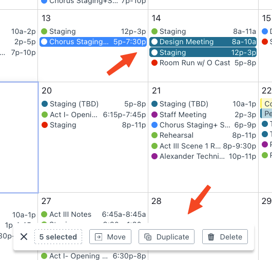 Mass Select Duplicate and Delete Screenshot