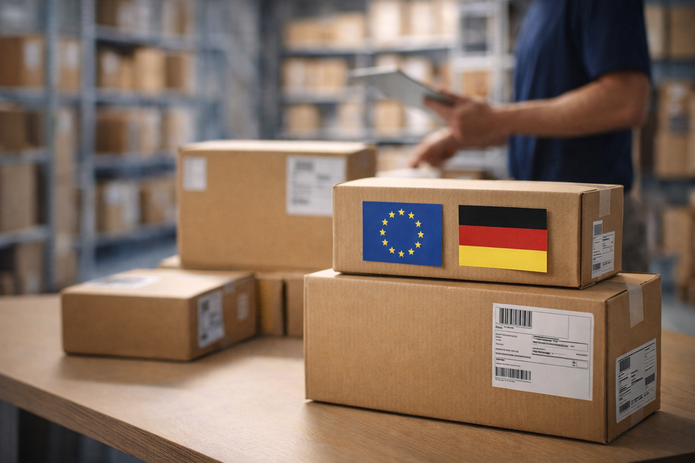 Zuverlässige Logistik und Versandprozesse als Grundlage für seriöses Dropshipping in Deutschland.