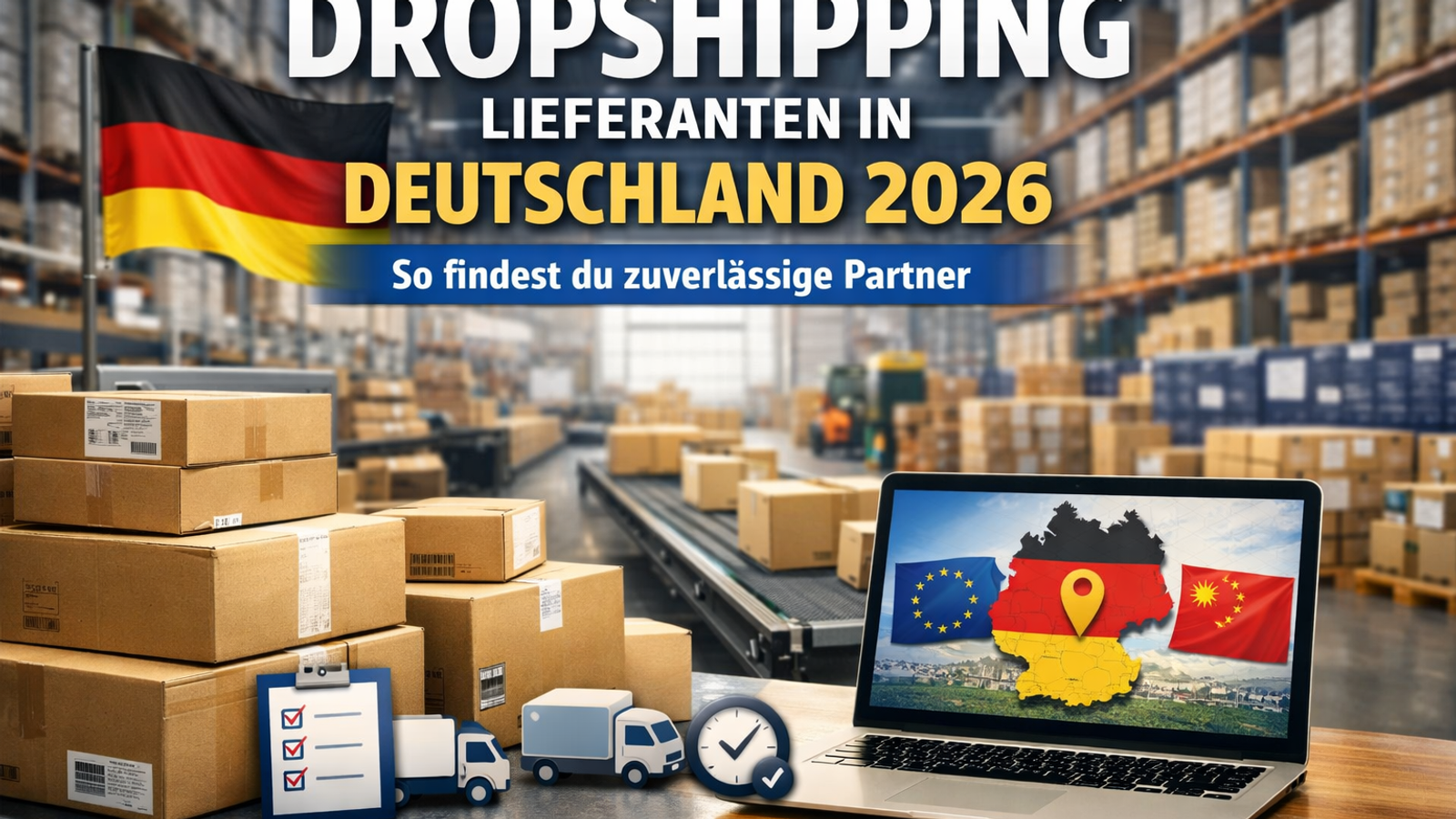 Dropshipping Lieferanten in Deutschland 2026: So findest du zuverlässige Partner