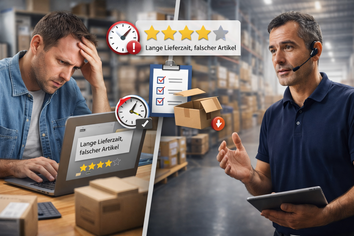 Zuverlässiger Dropshipping-Lieferant mit transparenter Kommunikation und stabilen Lieferprozessen