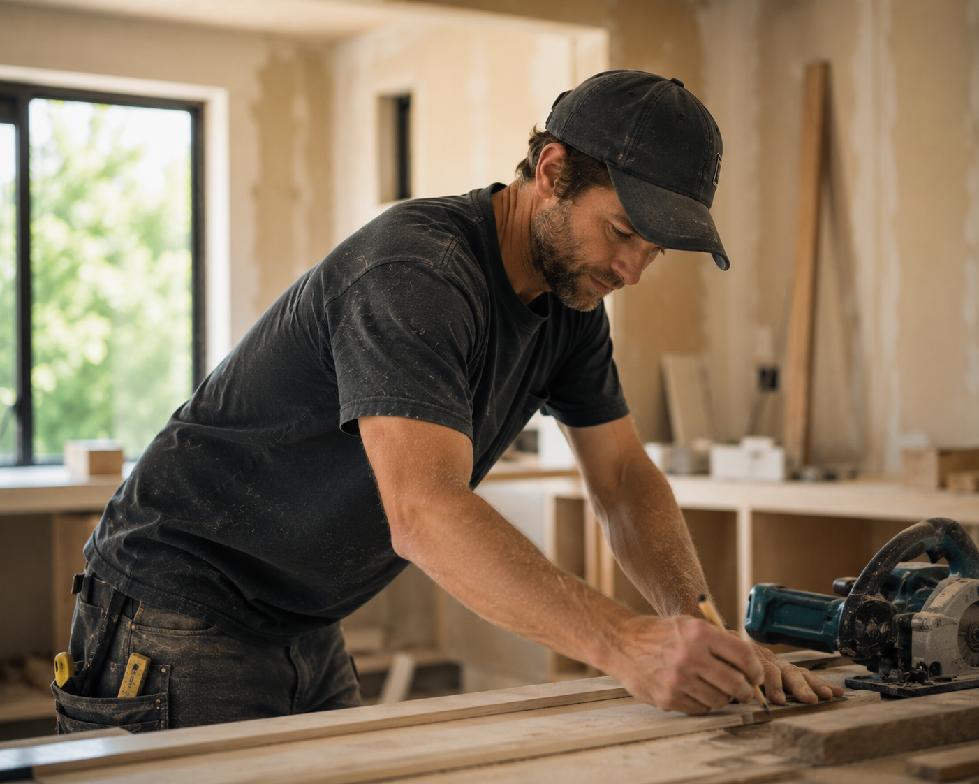 Archer Construction tradespeople at work