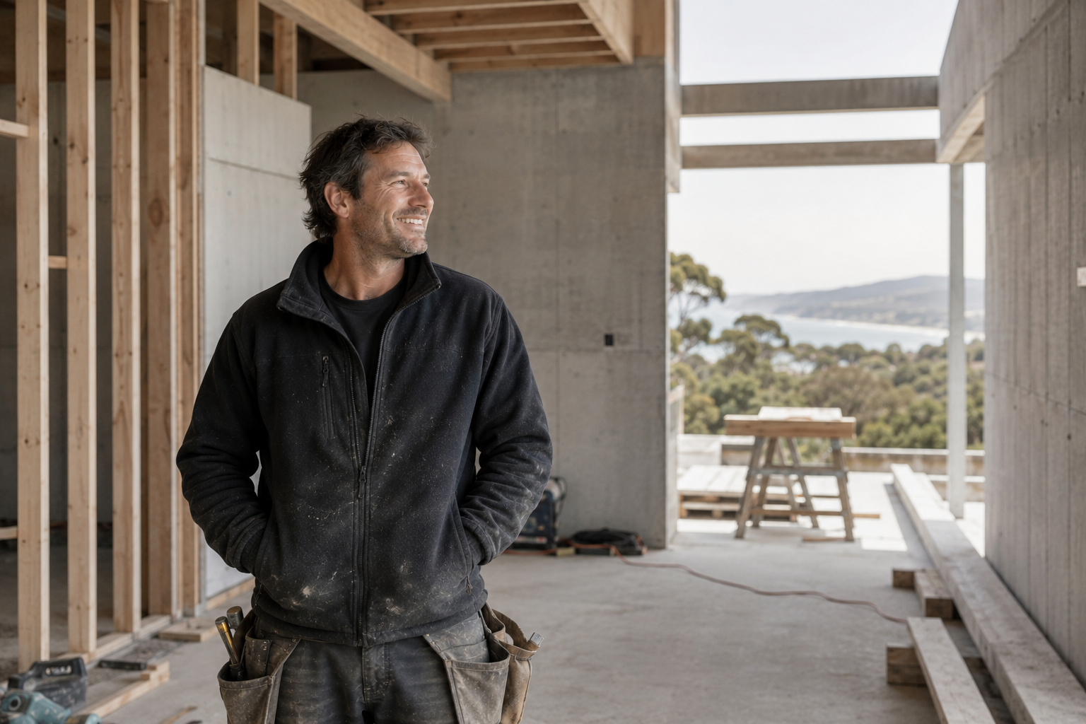 The Archer Construction team on site