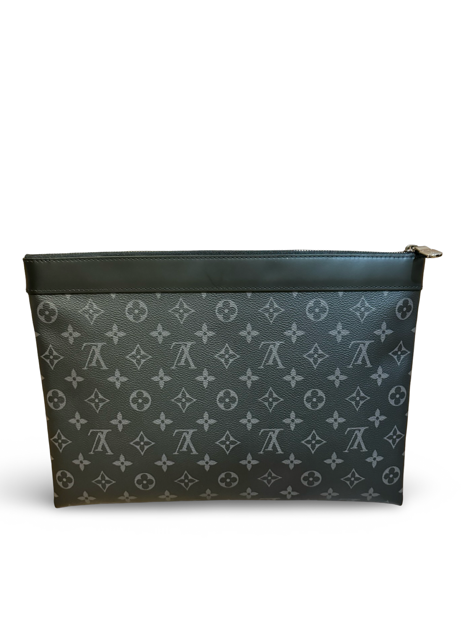 Louis Vuitton Discovery Pochette Black Eclipse Monogram Clutch Bag — image 2