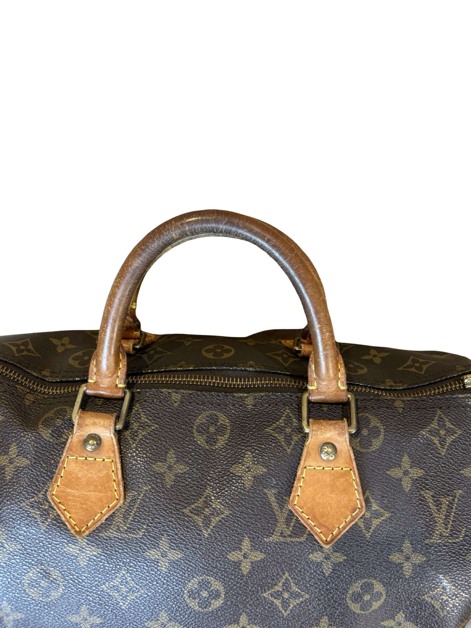 Louis Vuitton Speedy 30 Brown Monogram Canvas Handbag — image 3