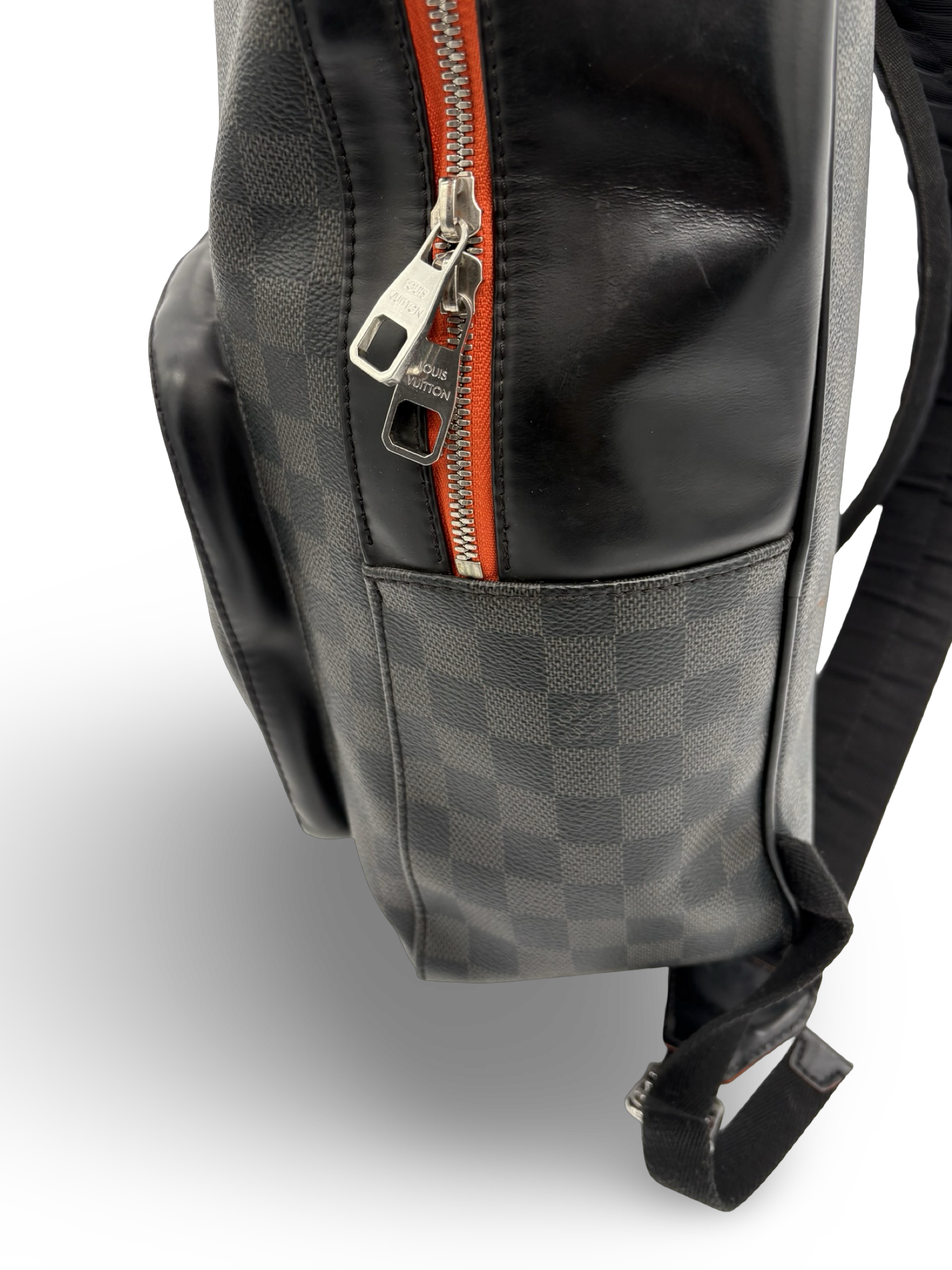 Louis Vuitton Damier Graphite Orange Monogram Canvas Josh Backpack — image 11