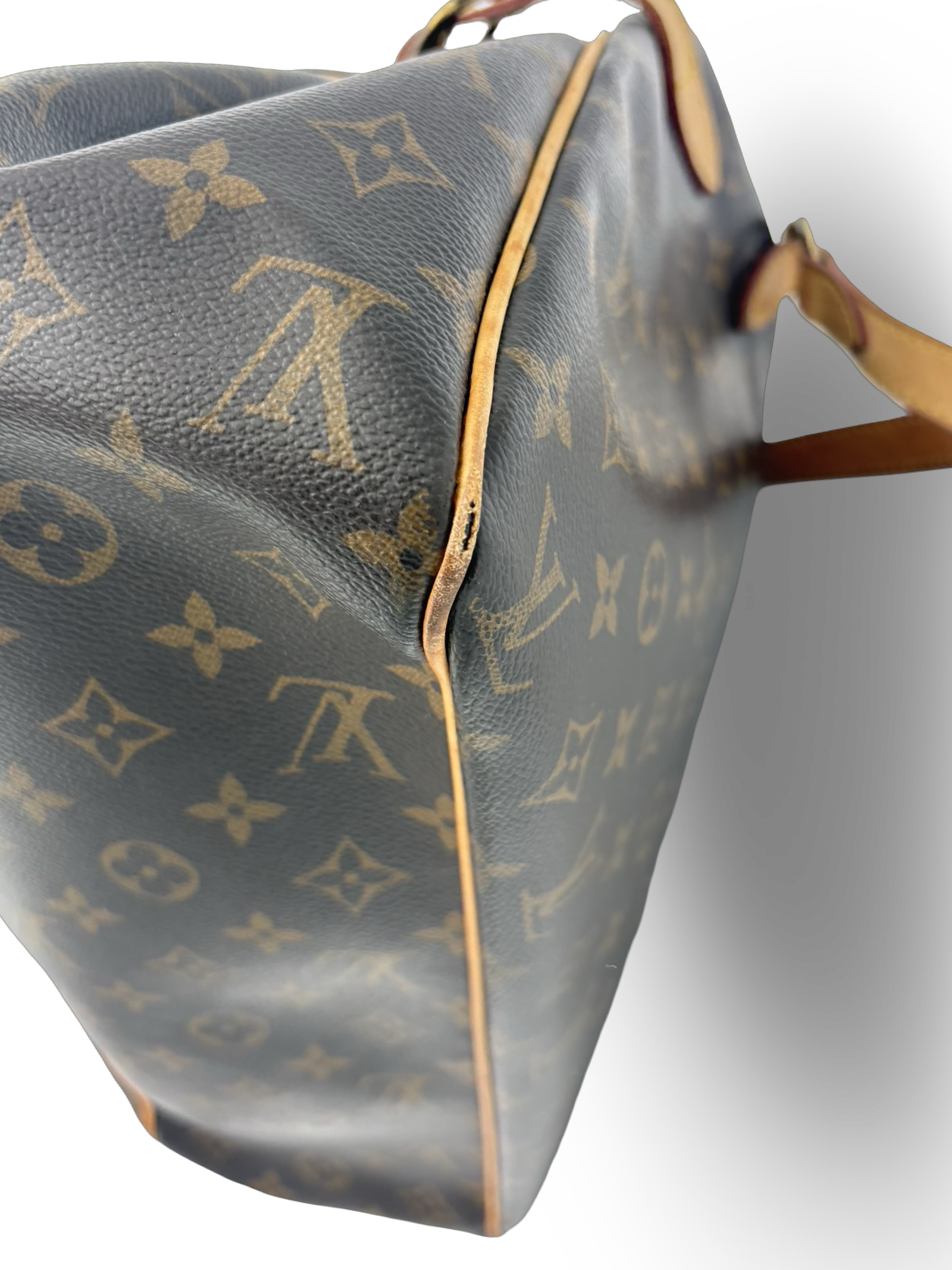 Louis Vuitton Batignolles Horizontal Brown Monogram Canvas Hand / Shoulder Bag — image 8