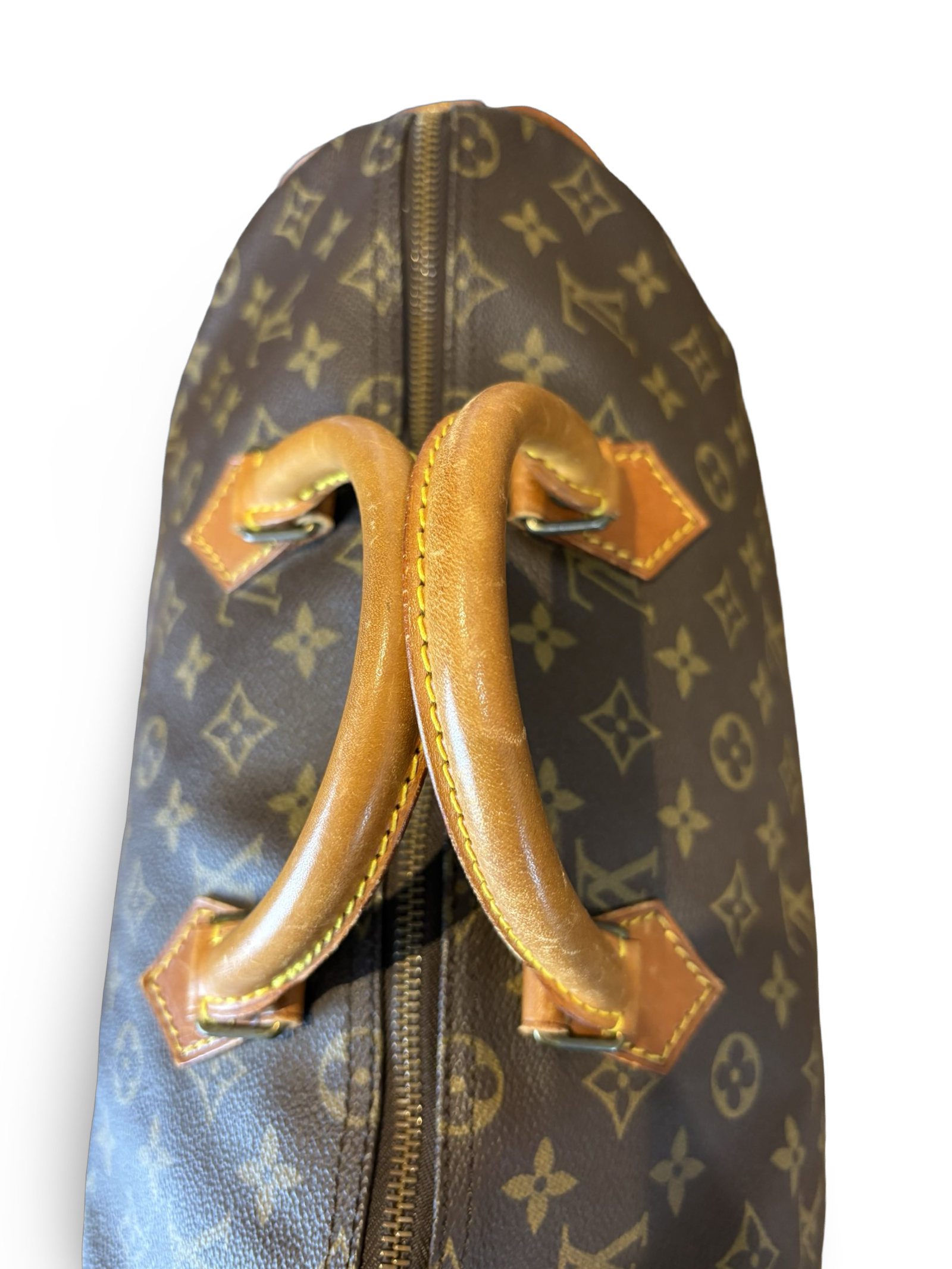 Louis Vuitton Speedy 35 Brown Monogram Canvas Handbag — image 10