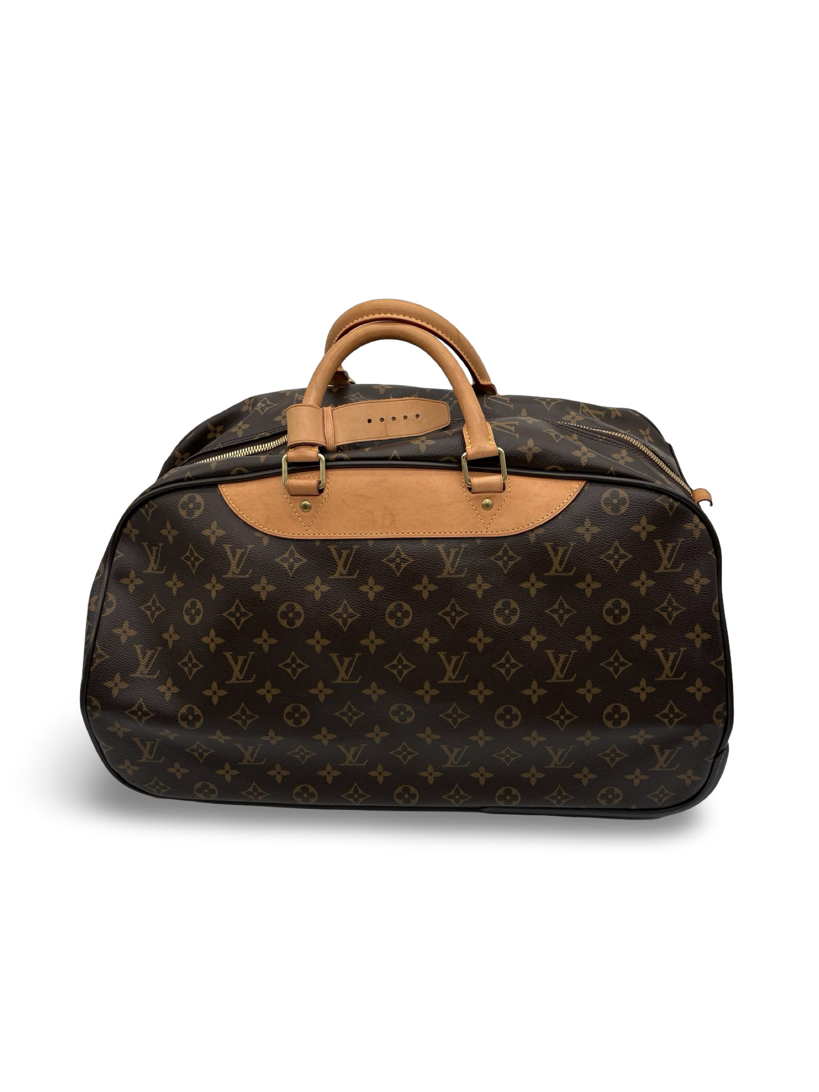 Louis Vuitton Eole 50 Travel Rolling Suitcase Duffel Brown Monogram Canvas Bag — image 5