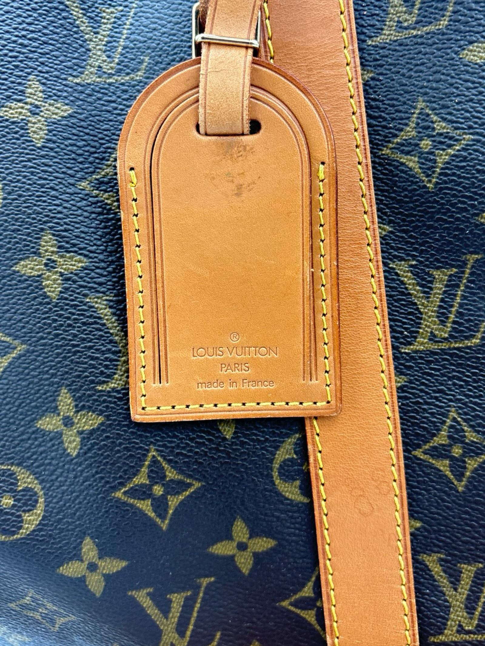 Louis Vuitton Keepall 50 Bandouliere Brown Monogram Canvas Travel Duffel Bag — image 11