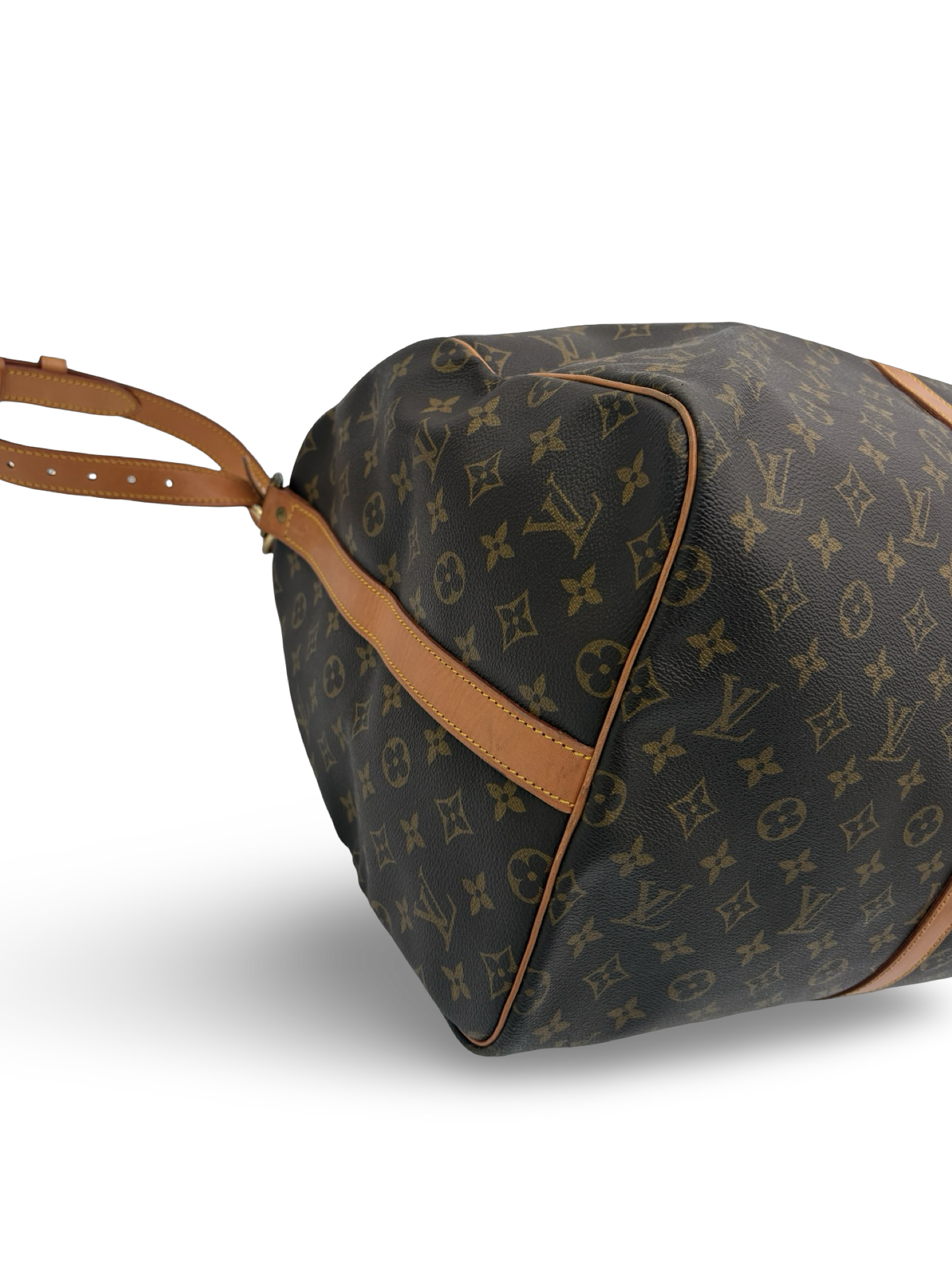 Louis Vuitton Keepall 55 Bandouliere Brown Monogram Canvas Travel Duffel Bag — image 7