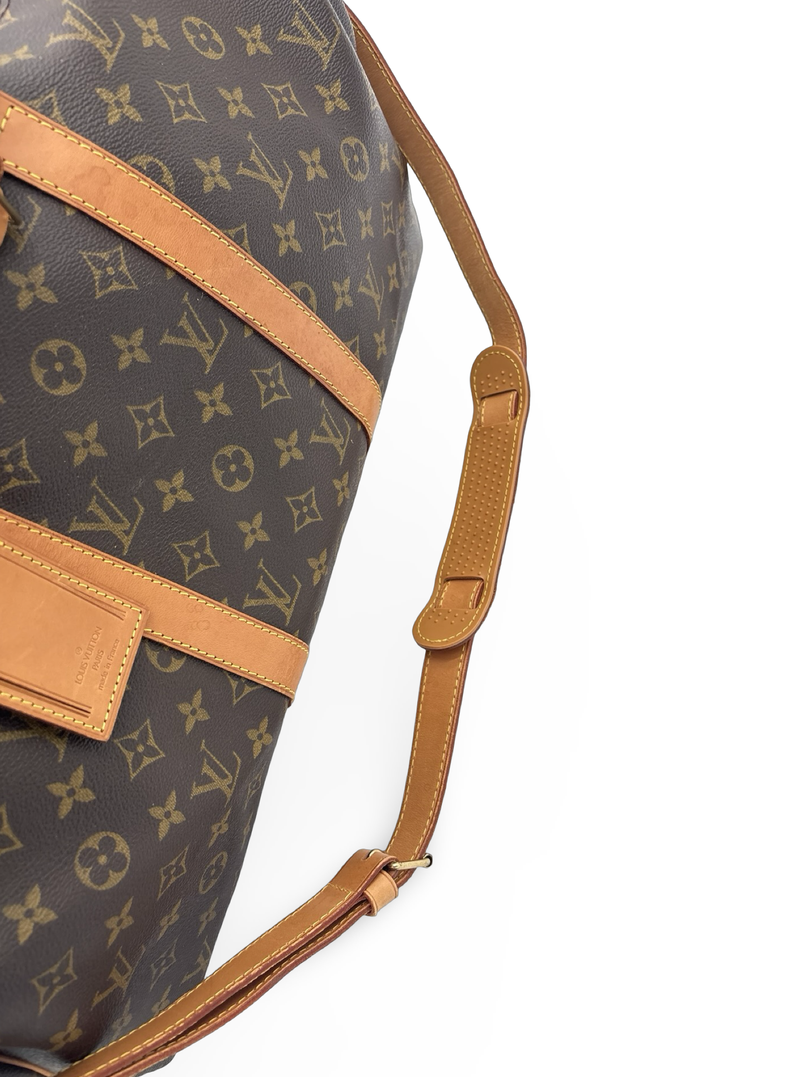 Louis Vuitton Keepall 50 Bandouliere Brown Monogram Canvas Travel Duffel Bag — image 13