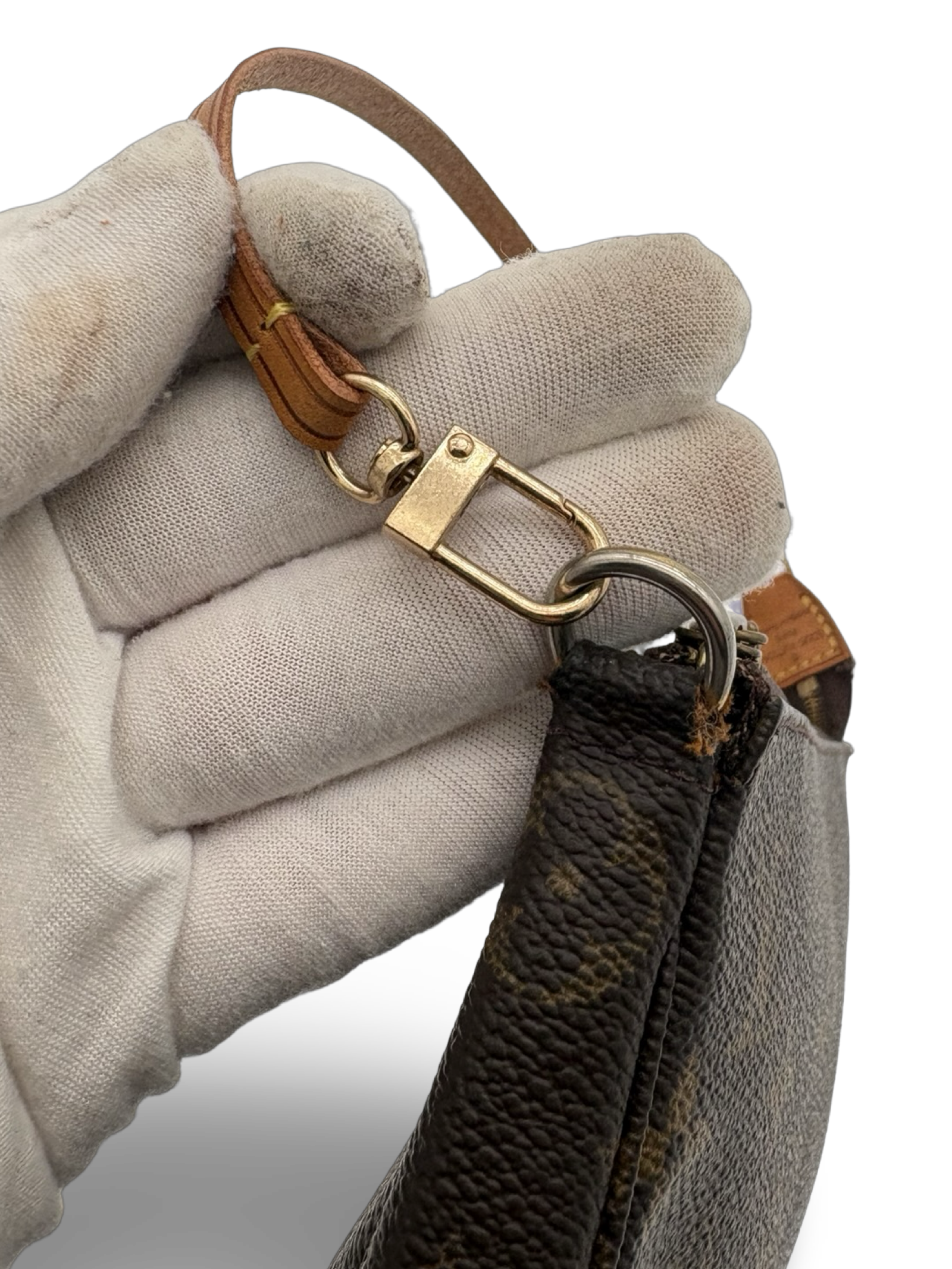 Louis Vuitton Pochette Accessoires Brown Monogram Canvas Handbag — image 6
