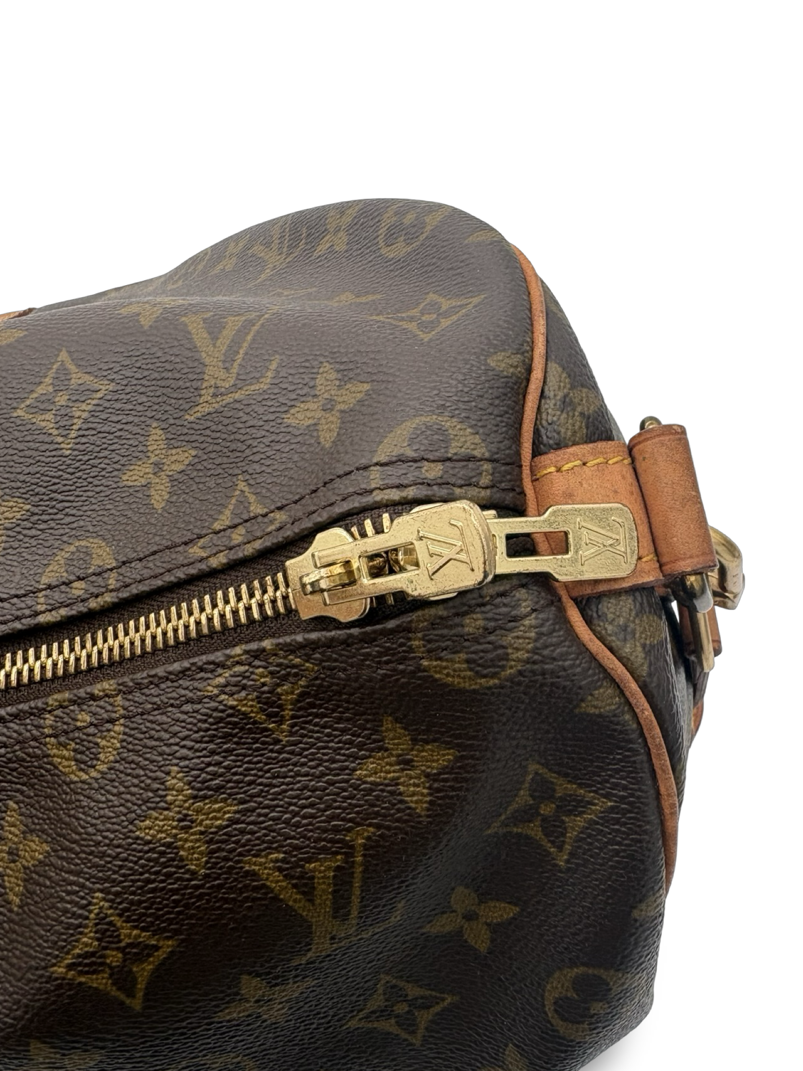 Louis Vuitton Keepall 50 Bandouliere Brown Monogram Canvas Travel Duffel Bag — image 10