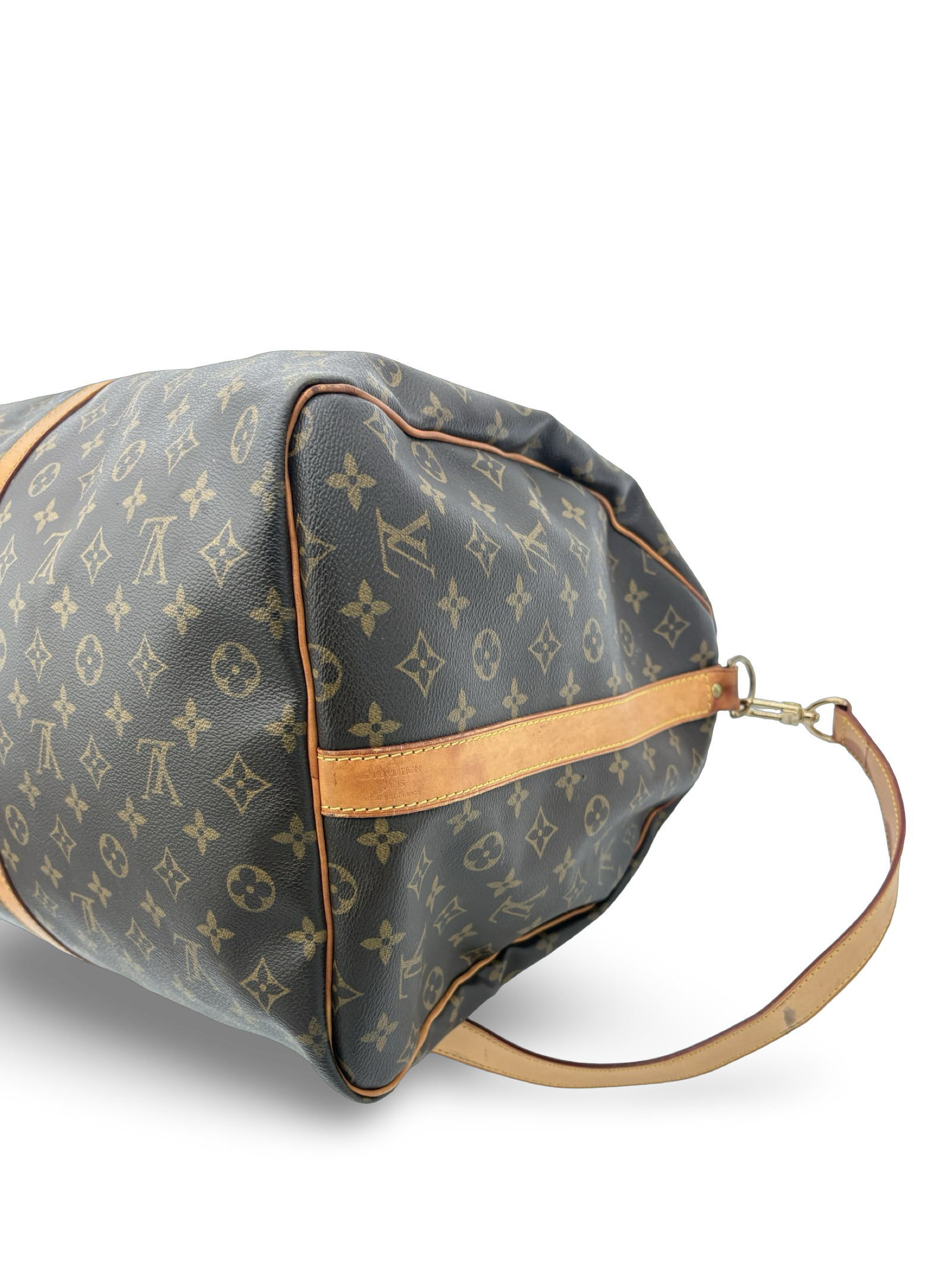 Louis Vuitton Keepall 60 Bandouliere Brown Monogram Canvas Travel Duffel Bag — image 13