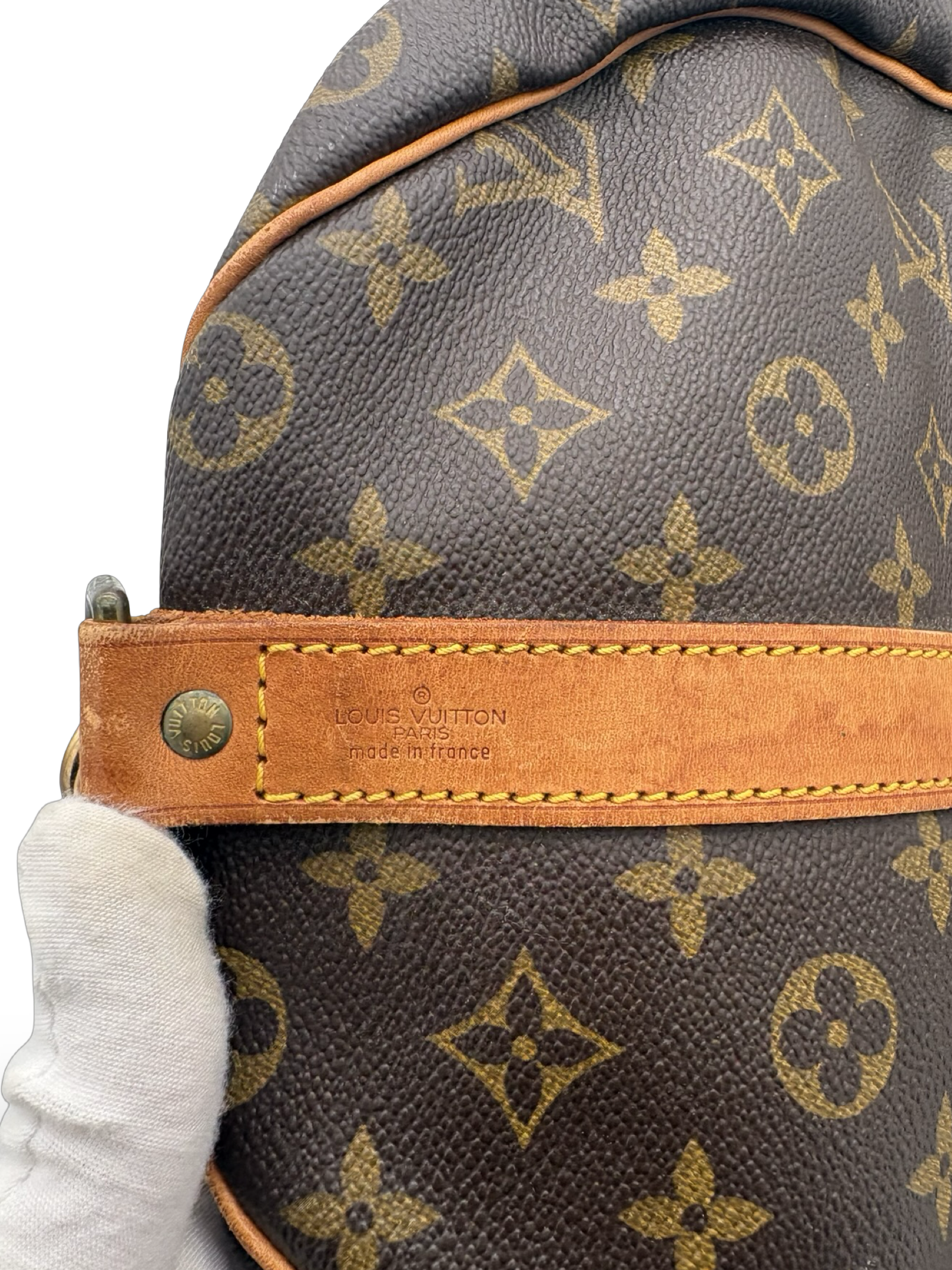 Louis Vuitton Keepall 50 Bandouliere Brown Monogram Canvas Travel Duffel Bag — image 15