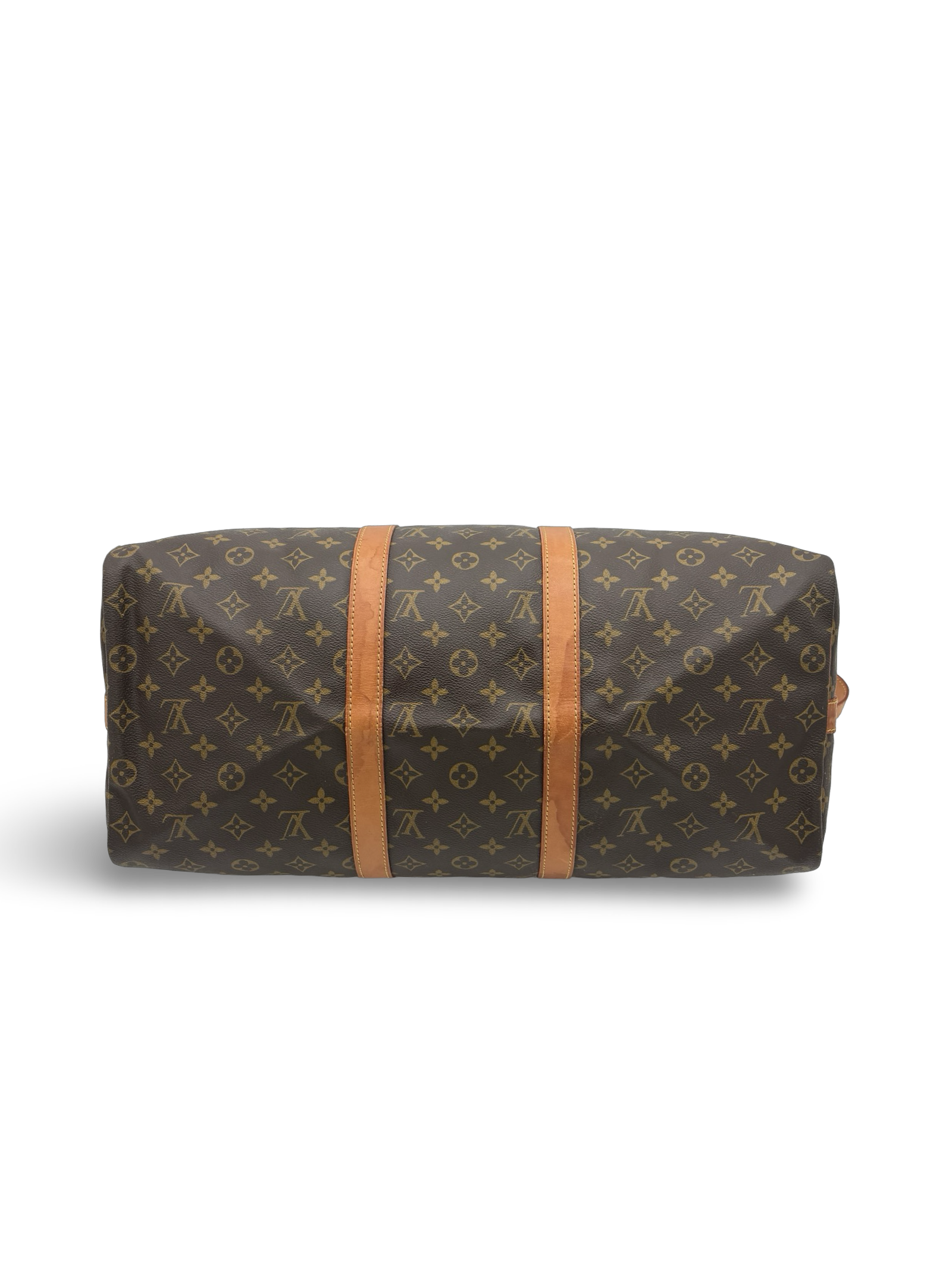 Louis Vuitton Keepall 50 Bandouliere Brown Monogram Canvas Travel Duffel Bag — image 10