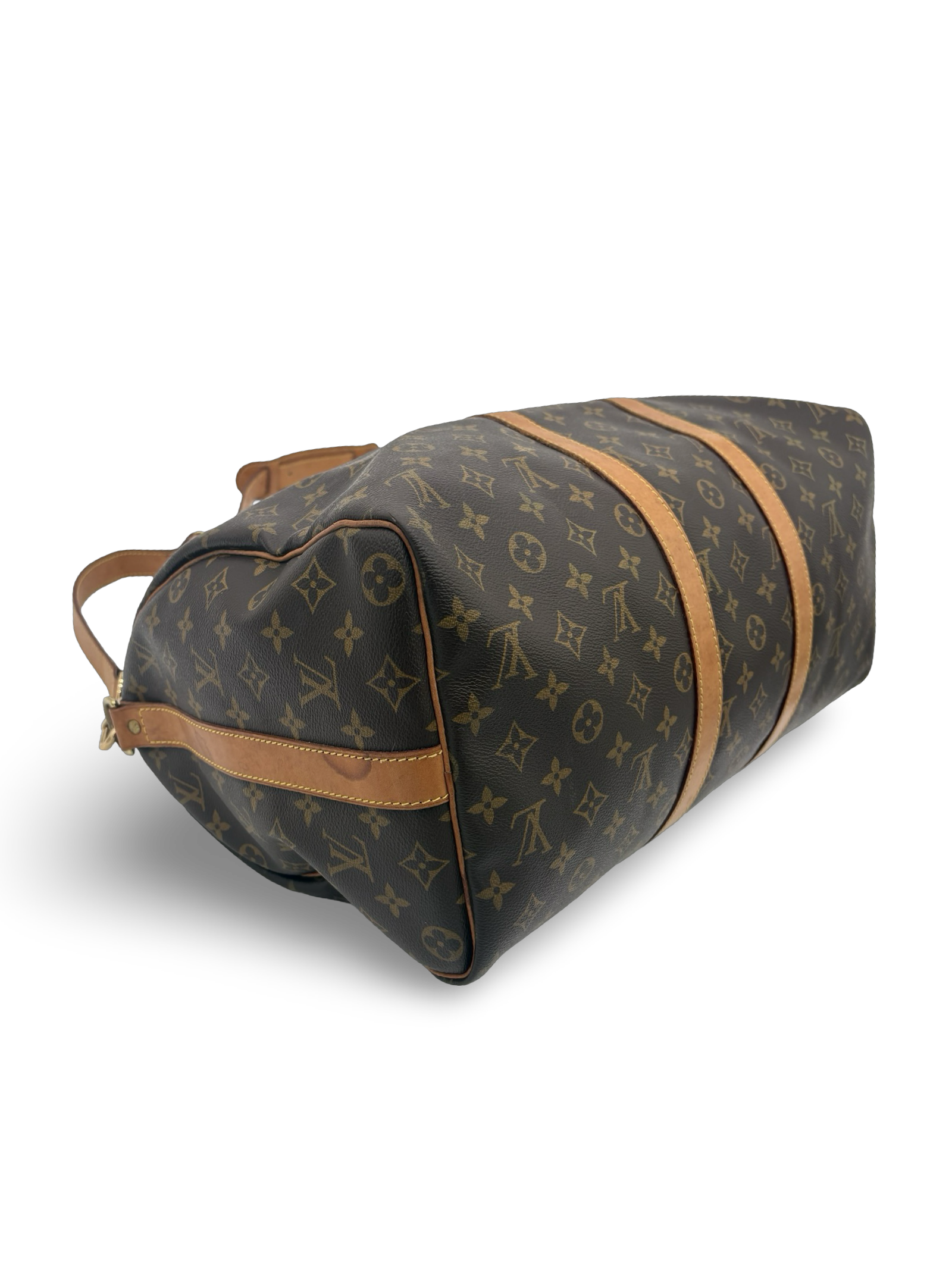 Louis Vuitton Keepall 45 Bandouliere Brown Monogram Canvas Travel Duffel Bag — image 15