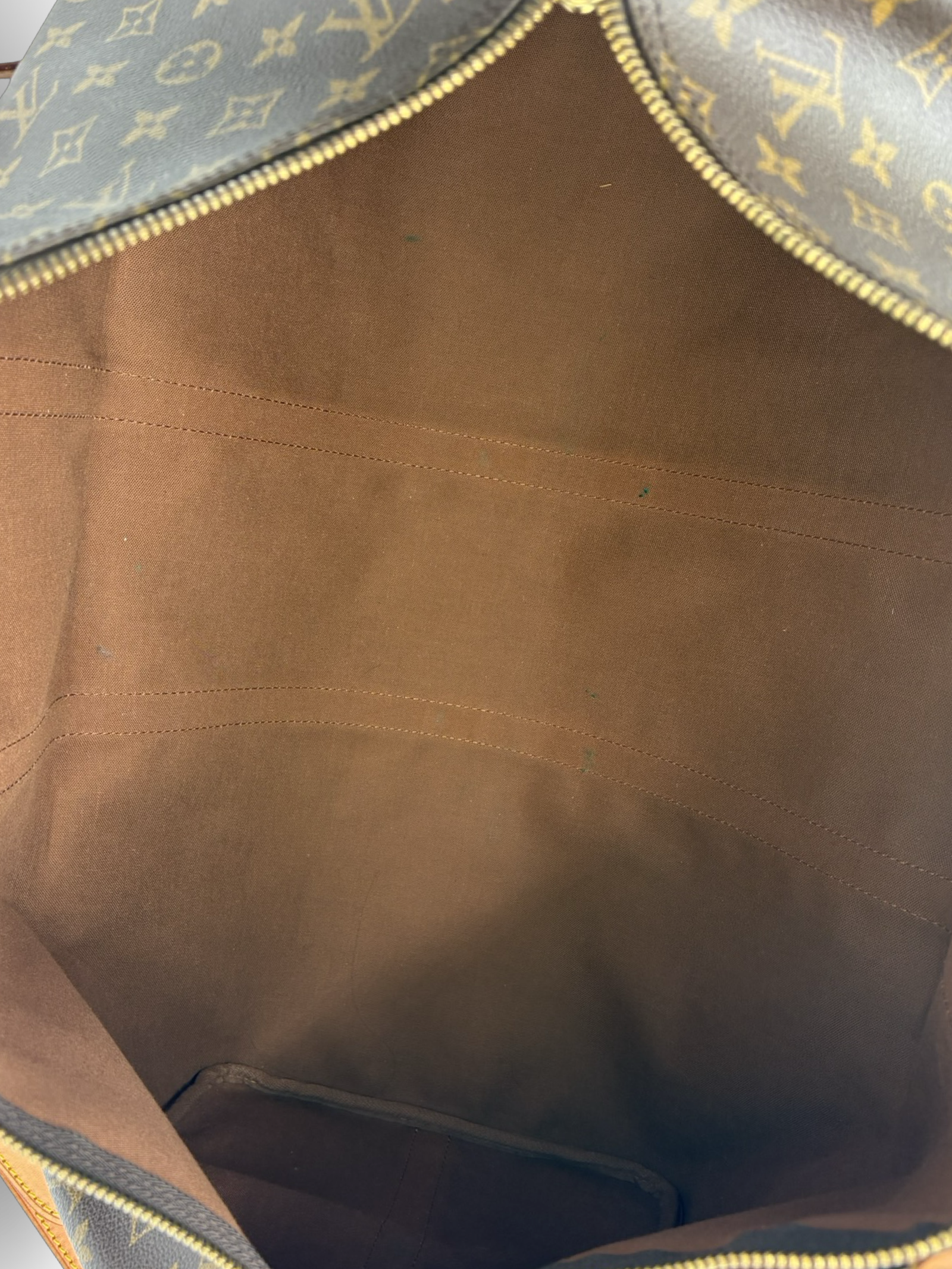 Louis Vuitton Keepall 55 Bandouliere Brown Monogram Canvas Travel Duffel Bag — image 13