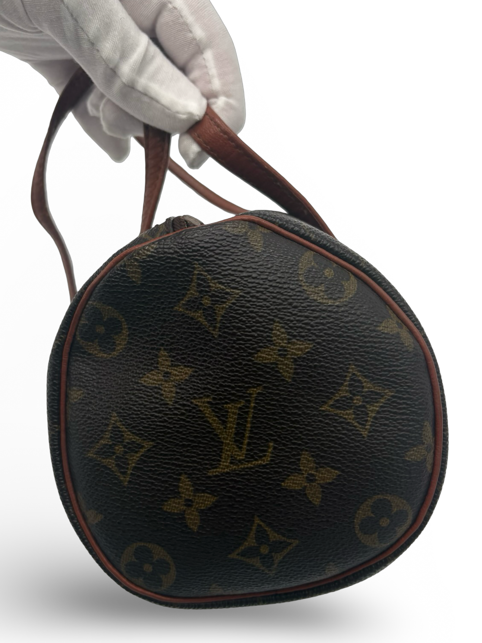 Louis Vuitton Papillon 26 Brown Monogram Canvas Handbag — image 10