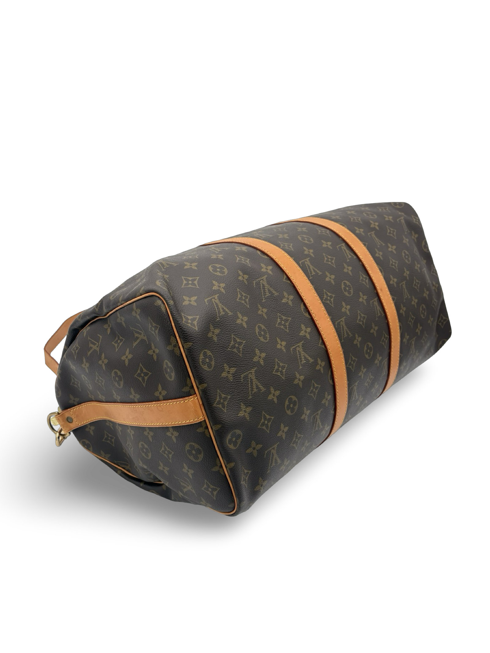 Louis Vuitton Keepall 50 Bandouliere Brown Monogram Canvas Travel Duffel Bag — image 13