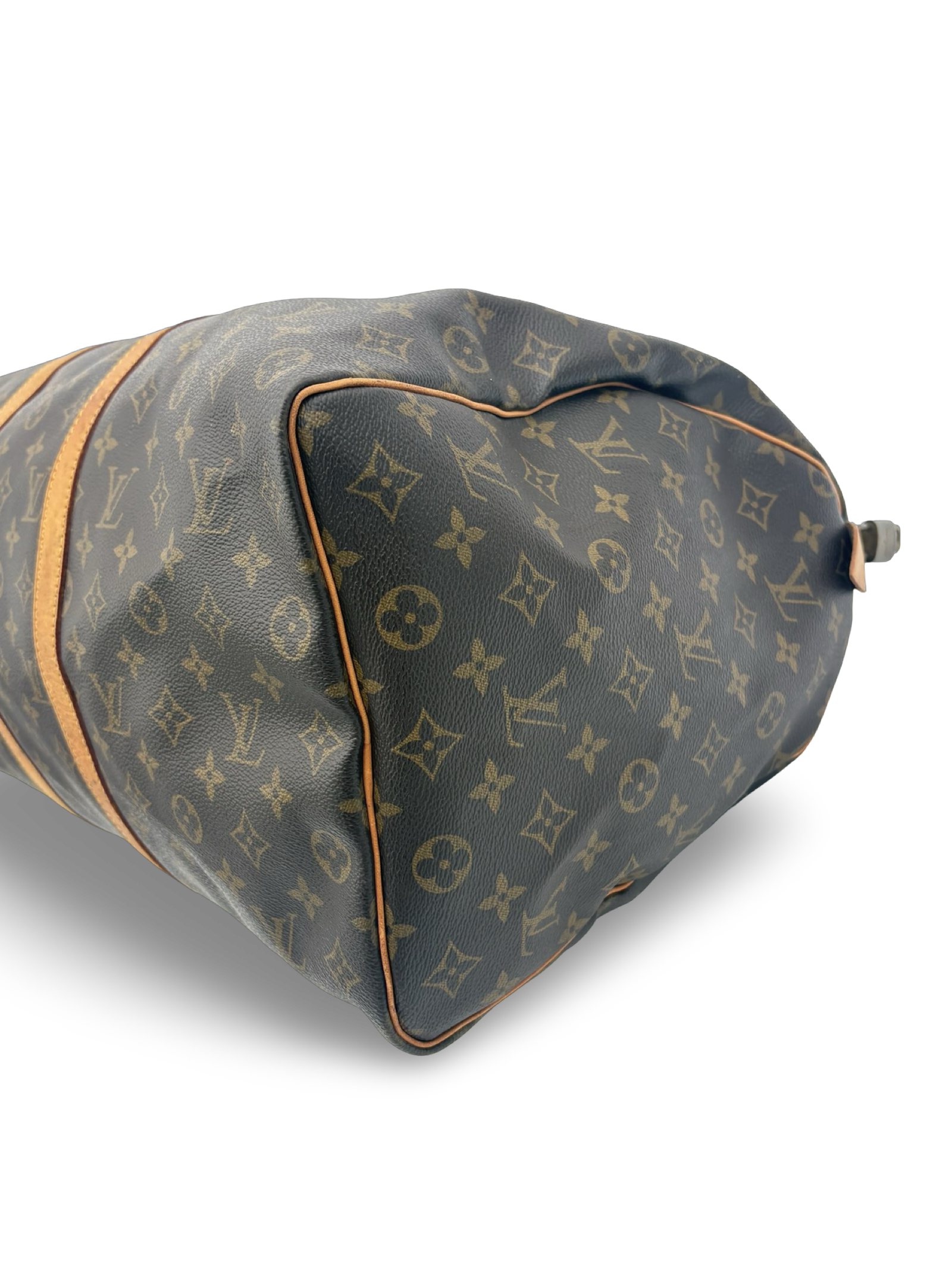 Louis Vuitton Keepall 50 Brown Monogram Canvas Travel Duffel Bag — image 7