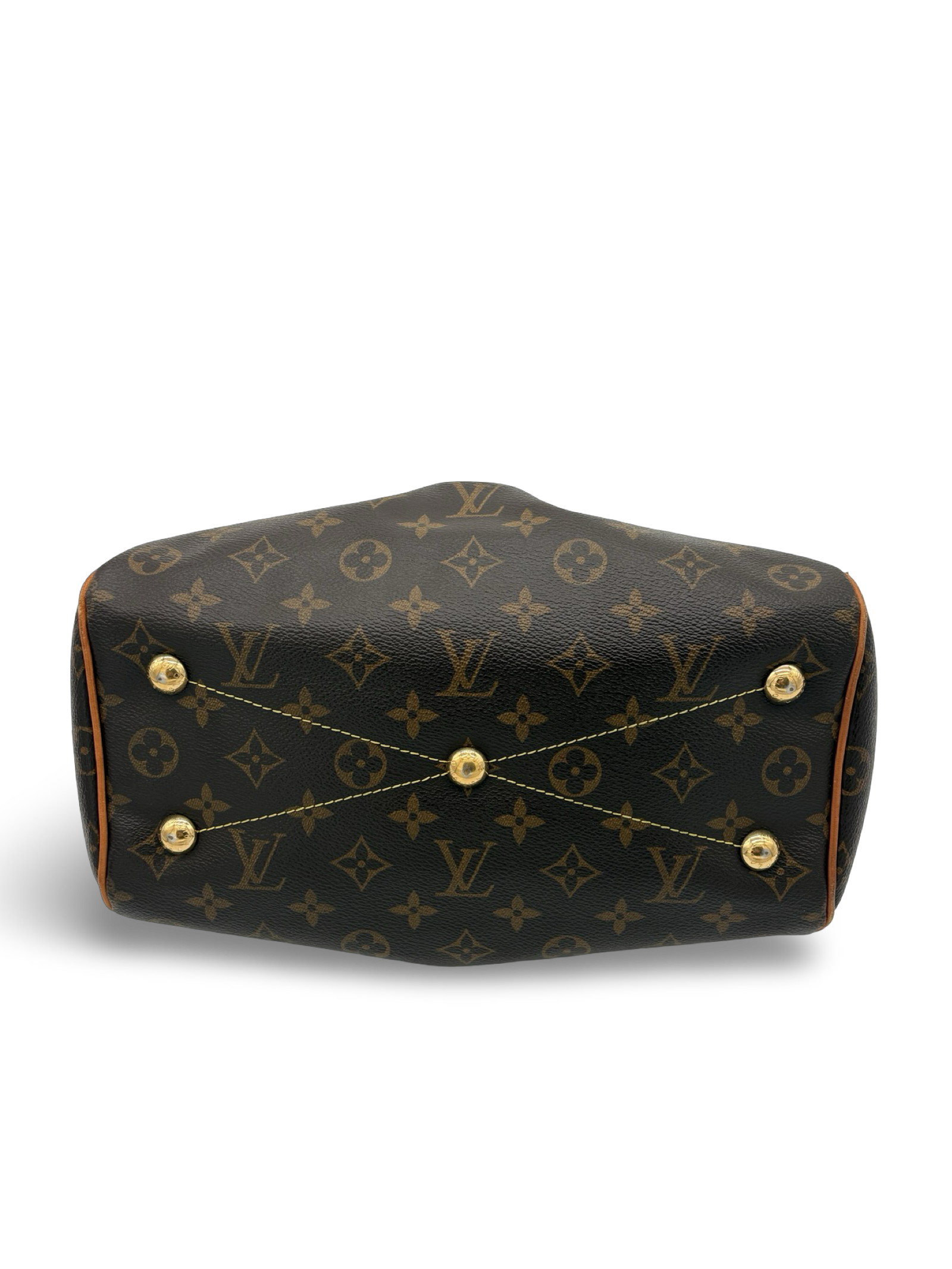 Louis Vuitton Tivoli PM Brown Monogram Canvas Shoulder / Handbag — image 9