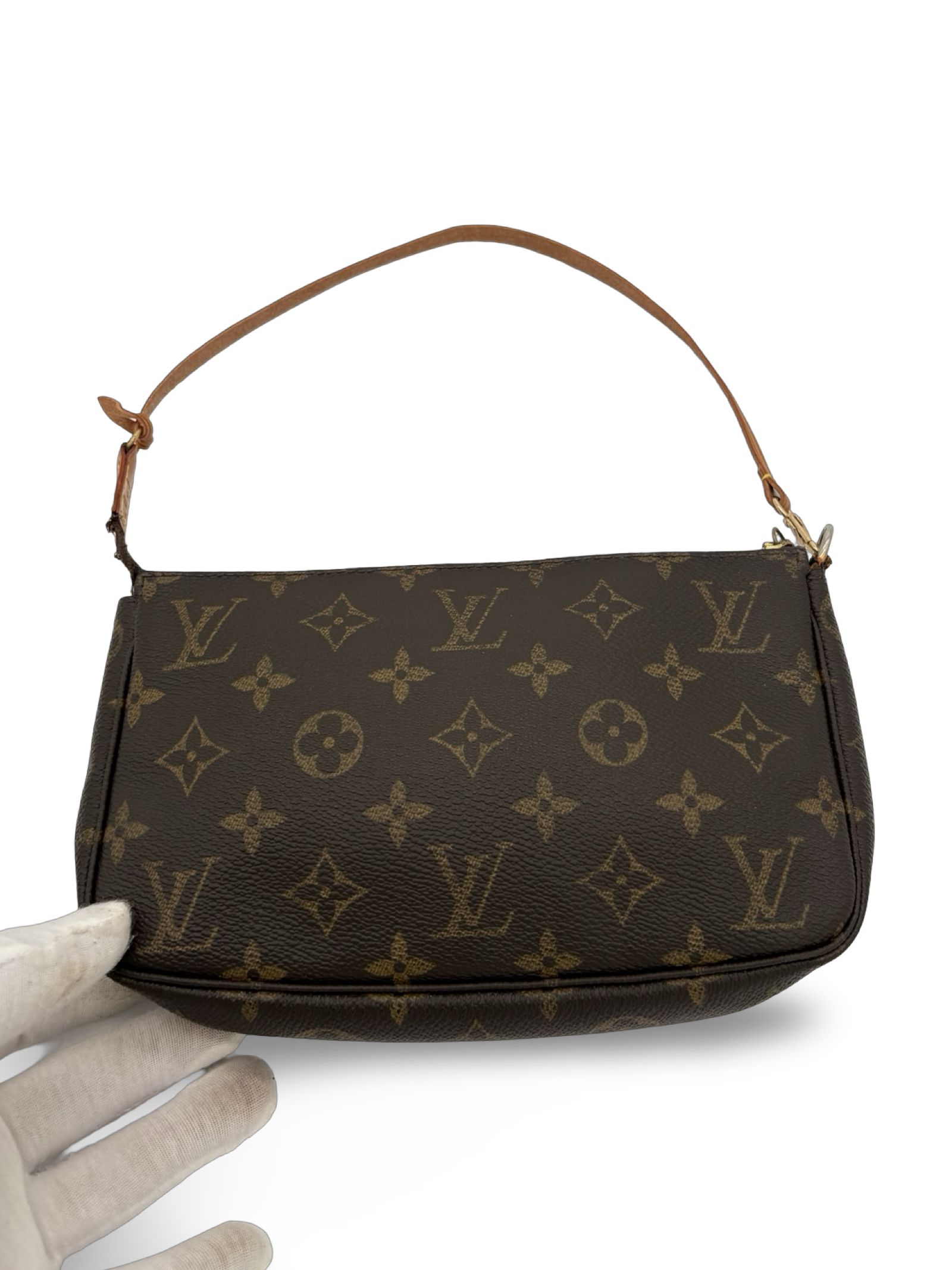 Louis Vuitton Pochette Accessoires Brown Monogram Canvas Handbag — image 3